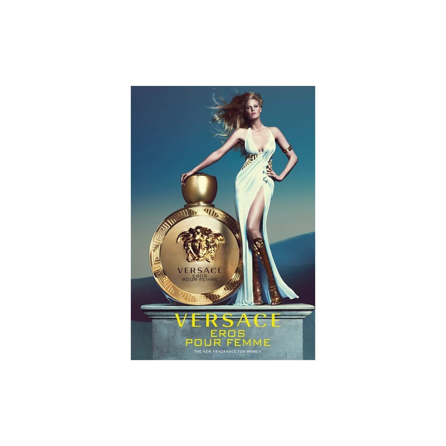 Versace Eros pour Femme, Eau de Parfum, pihustatav 100 ml, 1 pakk (1 x 0,318 kg) – lisavaade
