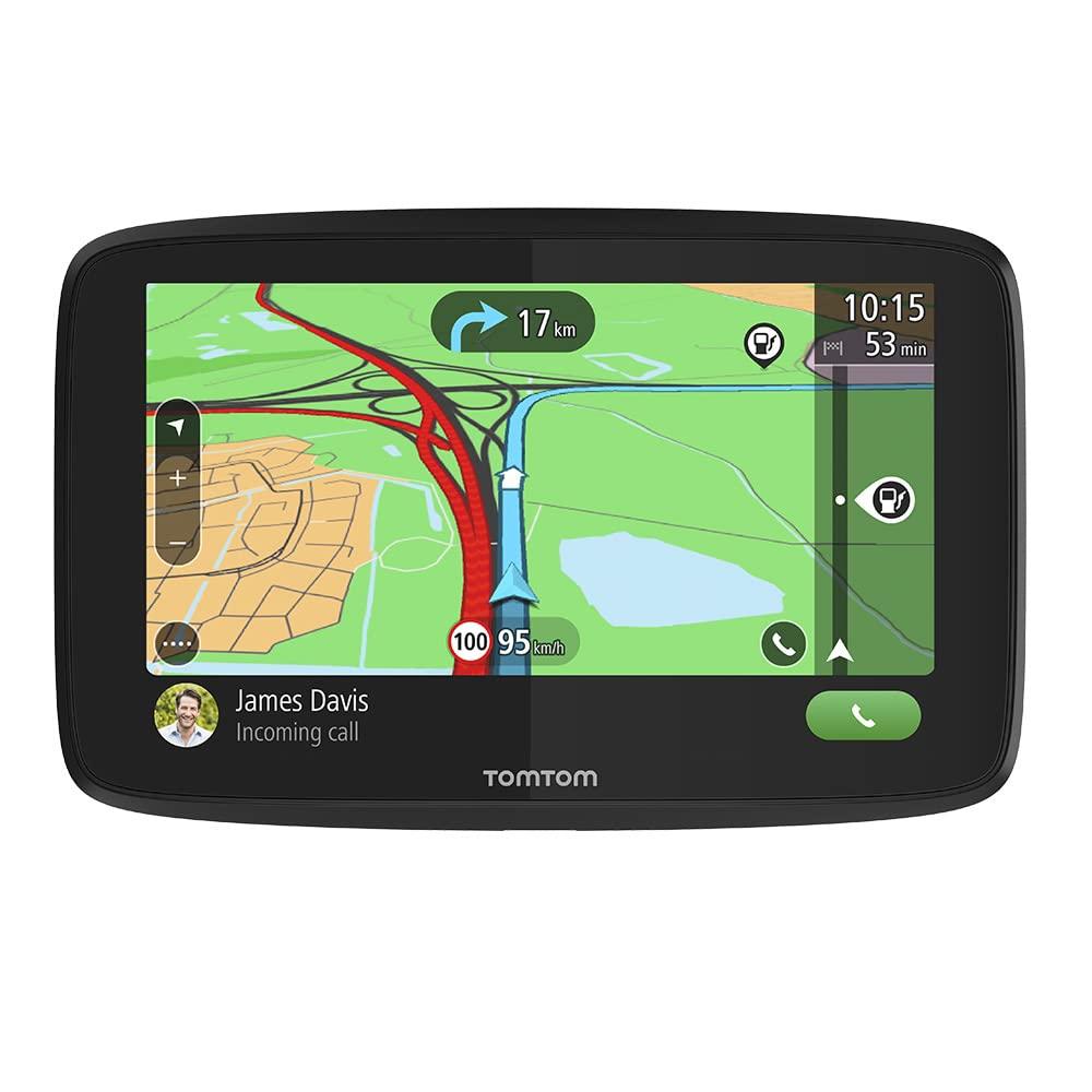 TomTom GO Essential Naviseade (6-tolline, ummikute vältimine TomTom Trafficu abil, Euroopa kaardiuuendused, käed-vabad, Wi-Fi kaudu uuendused)