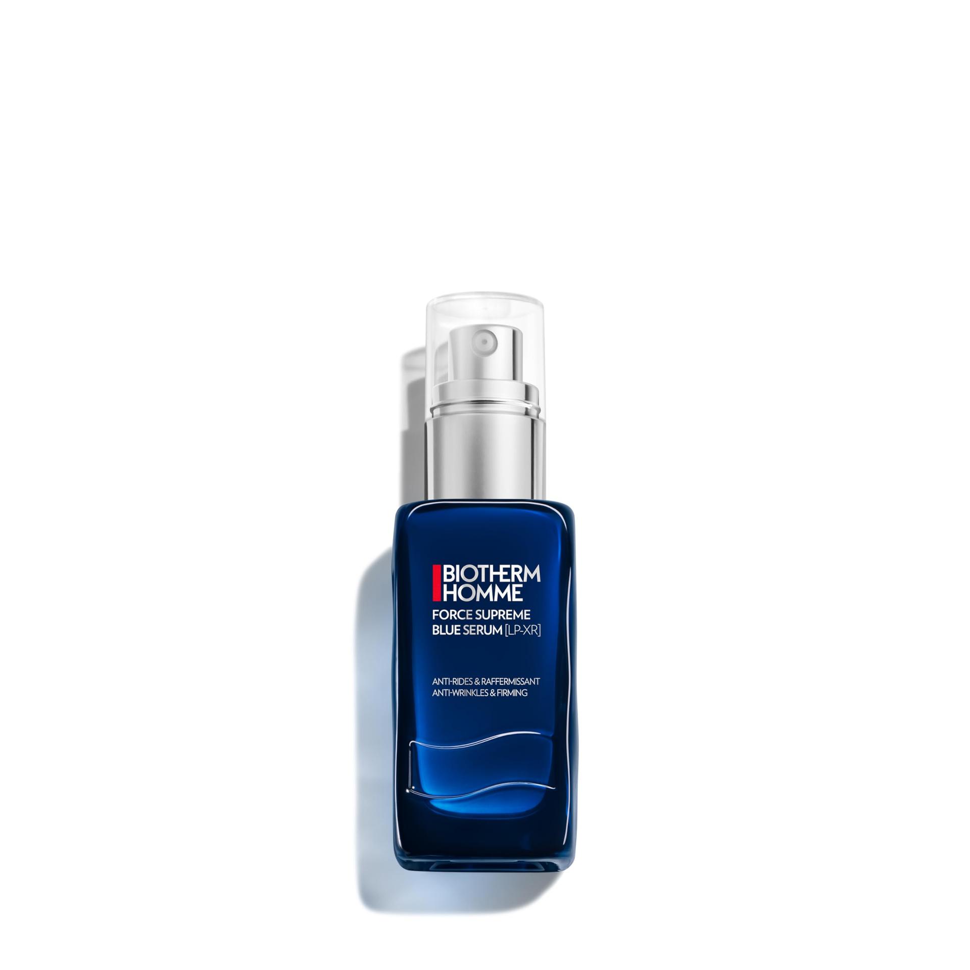 Biotherm Homme Force Supreme Blue Serum, noorendav vananemisvastane näoseerum igapäevaseks näohoolduseks meestele, 60ml