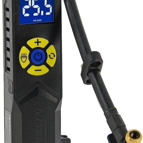 MICHELIN elektriline rattapump | Õhupump | Aku minikompressor LED-valgustusega | 10 Bar/150 PSI