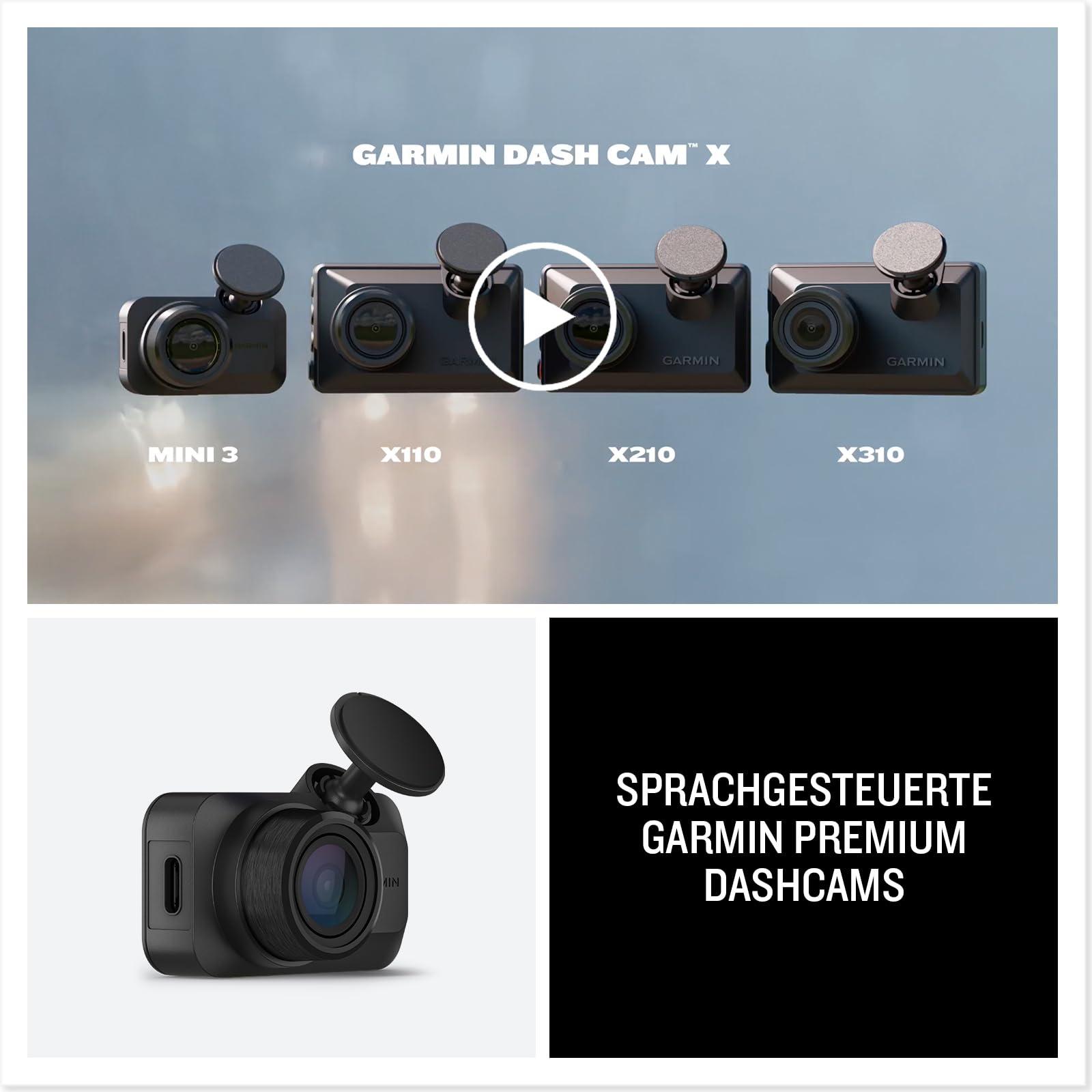Garmin Dash Cam™ Mini 3 – väike autokaamera 1080p HD resolutsiooniga, 140° vaatenurgaga, Garmin Clarity polarisatsioonifiltriga ja automaatse avariituvastusega – pilt 8