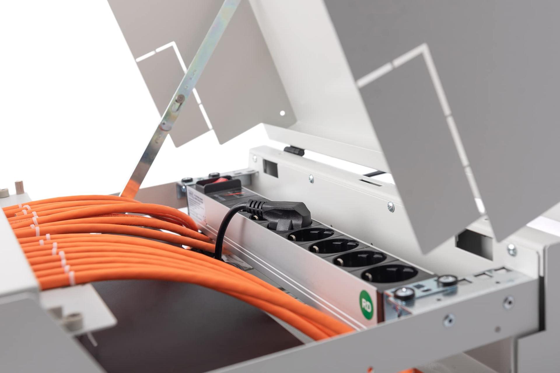 DIGITUS 100 m Cat 7 võrgukaabel – S-FTP (PiMF) Simplex – BauPVO Dca – LSZH halogeenivaba – 1200 MHz vask AWG 23/1 – PoE+ ühilduv – LAN kaabel paigalduskaabel Ethernet kaabel – Oranž – pilt 7
