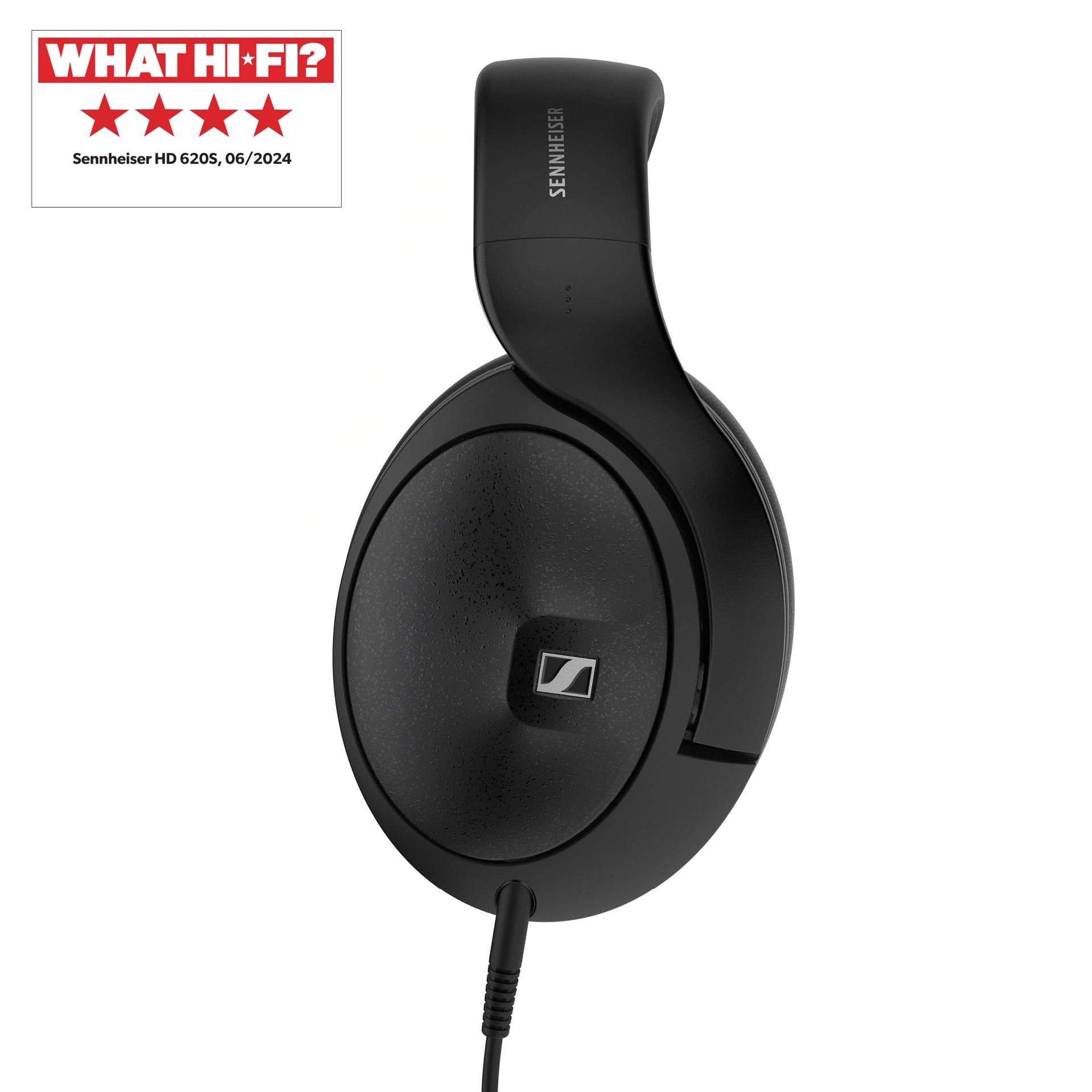 Sennheiser HD 620S suletud peakomplekt – audiofiilne stereoheli ruumilise kogemusega ja optimeeritud ümbritseva heliga – juhtmega, must – pilt 6