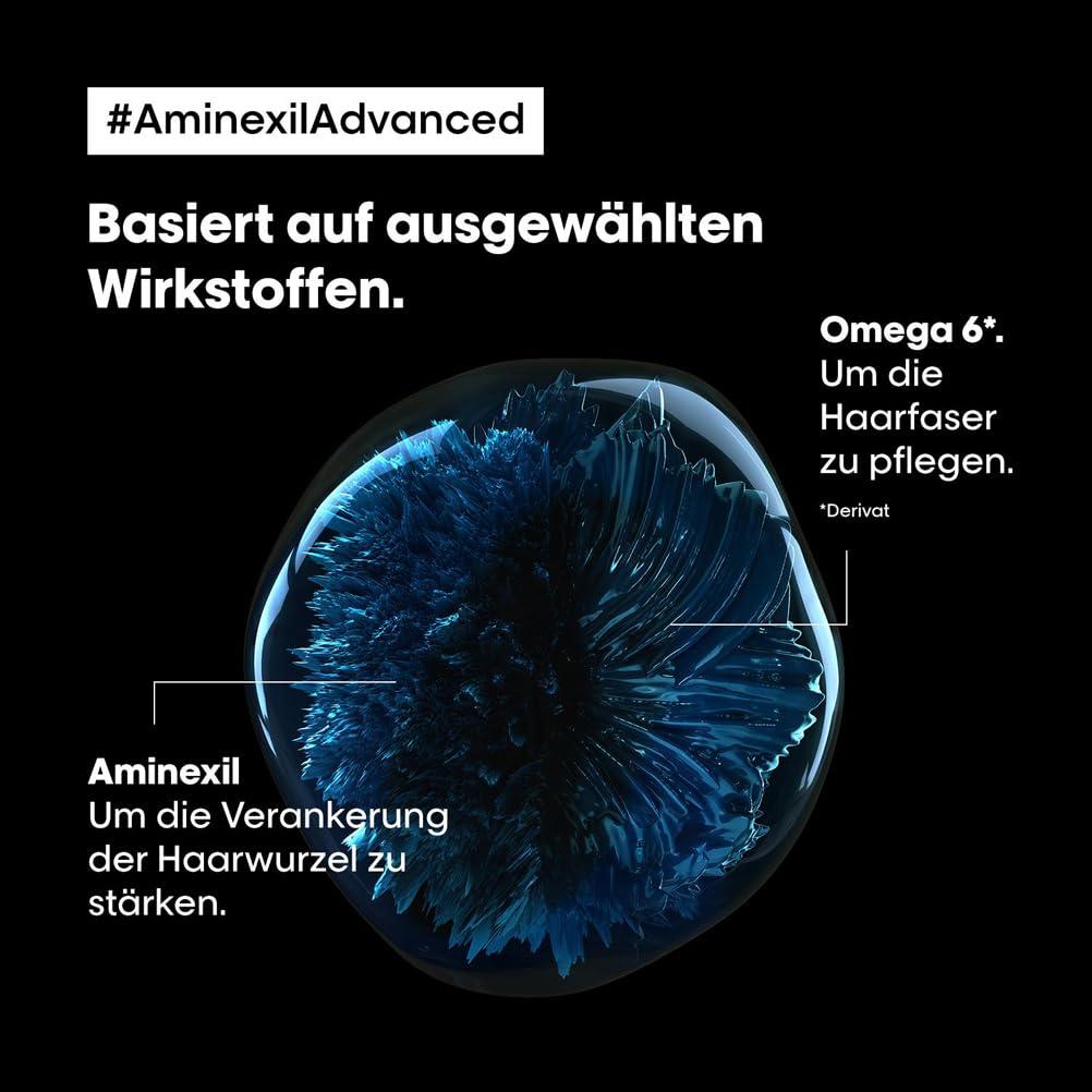 L’Oréal Professionnel tugevdav juuksehooldus juuste väljalangemise vastu, tihedamate juuste saavutamiseks, Aminexil Advanced juuste väljalangemise vastane aktivaator, 42×6 ml – lisavaade