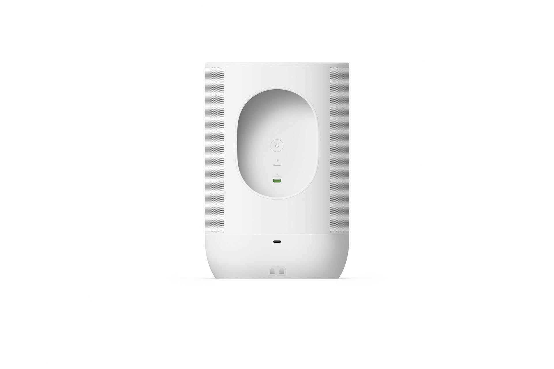 Sonos Move 2 | Kaasaskantav WiFi kõlar WiFi ja Bluetoothiga, ühilduv Amazon Alexaga, vähemalt 24 tundi aku kestvust ja juhtmevaba laadimisjaam – Valge – pakend ja tarvikud