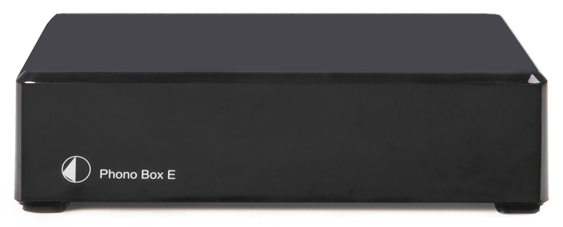Pro-Ject Phono Box E, Phono eelvõimendi (must) – detailne vaade