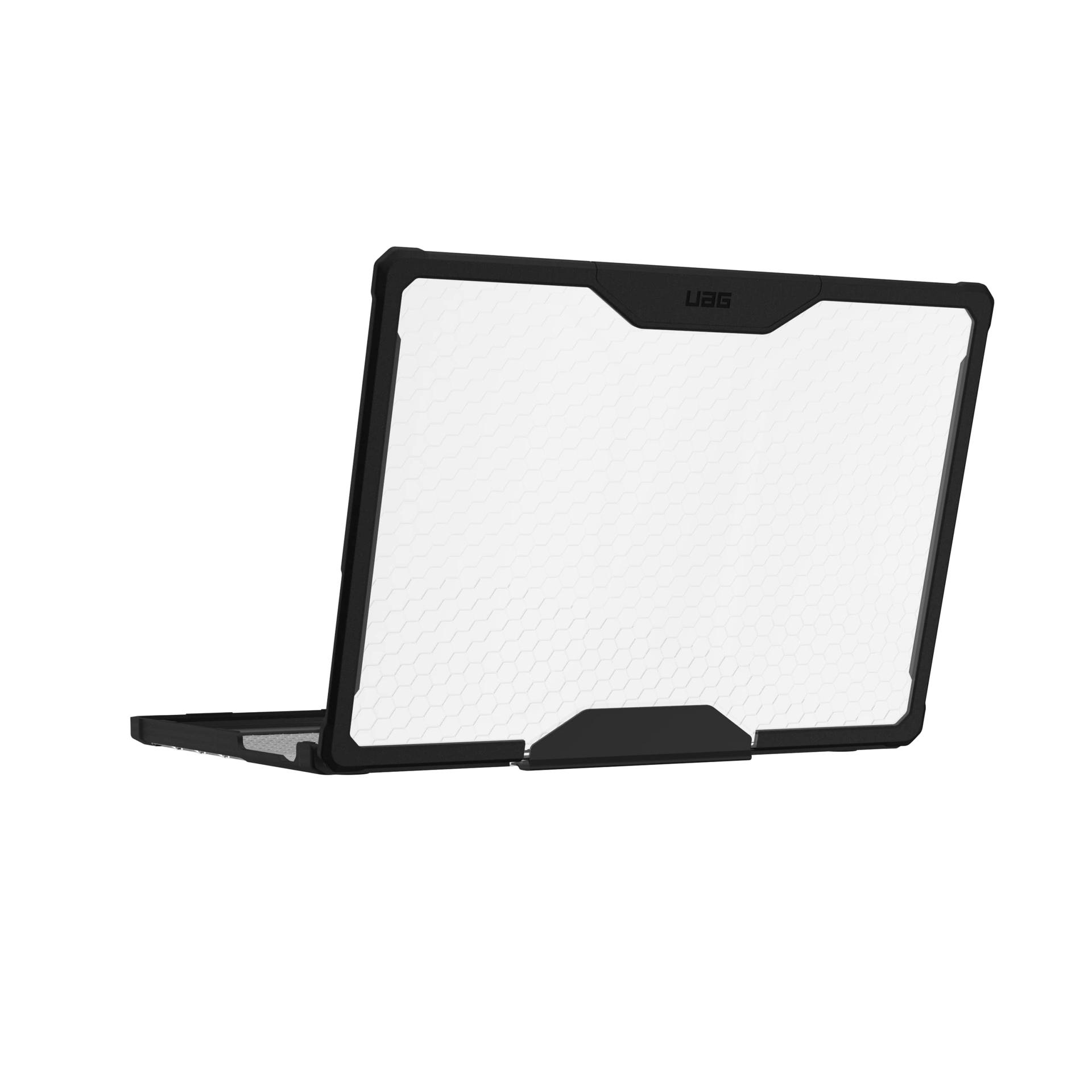 URBAN ARMOR GEAR Plyo kaitseümbris Apple MacBook Pro 16 jaoks (M4 / M3 / M2 / M1 – 2024/2023 / 2022/2021) – Kaitseümbris vastupidavusega vastavalt USA sõjaväestandardile – Jää (läbipaistev) – pilt 8