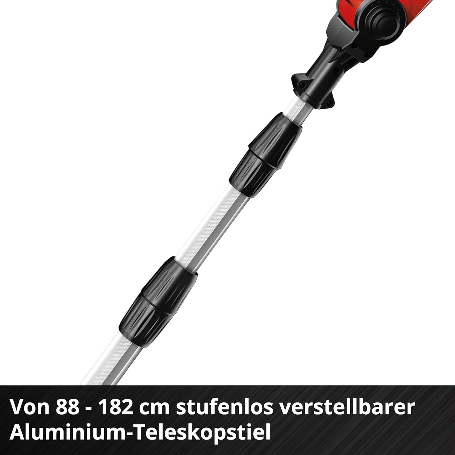 Einhell akuga multifunktsionaalne tööriist GE-HC 18 Li T Kit (18V, 3Ah, 2-ühes hekilõikur ja kettsaag, Oregon juhtplaat, koos aku ja laadijaga) – pilt 7