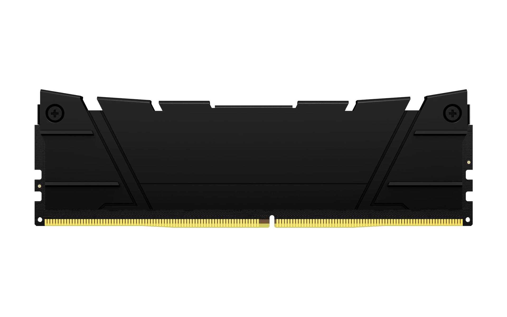 Kingston FURY Renegade 32GB 3600 DDR4 CL16 DIMM (2-osaline komplekt) Lauaarvuti Gaming Mälu – KF436C16RB12K2/32 – pakend ja tarvikud