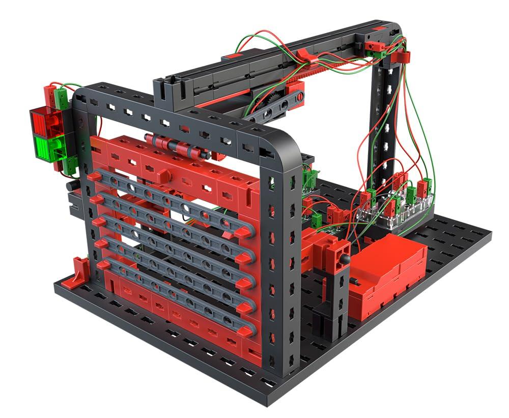 fischertechnik 559883 PROFI E-tronic – Elektroonikakomplekt lastele alates 9. eluaastast, eksperimentide komplekt transistorite ja kondensaatoritega, arendab tehnilist arusaama, must – lisavaade
