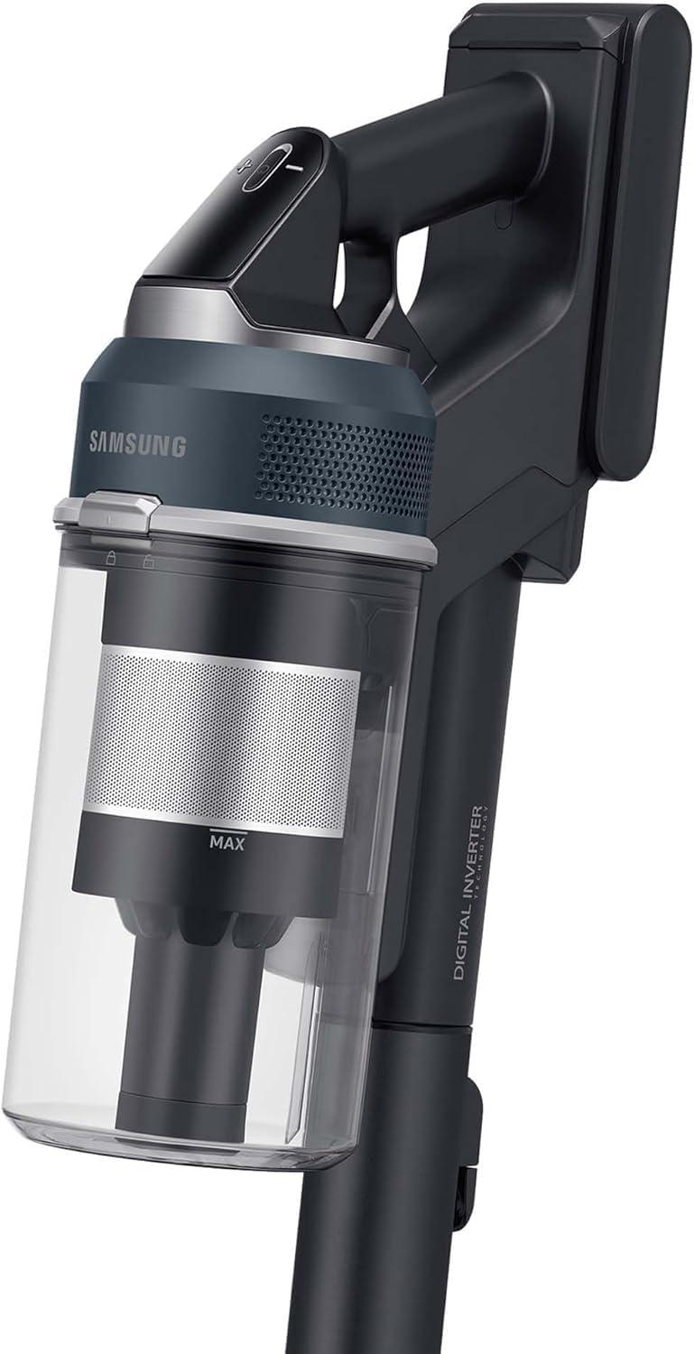 Samsung Jet 85 Wet&Clean juhtmeta tolmuimeja, 210 W, kaasas pihustiga pöörlev mopipea ja lisatarvikud, sinine, VS20C85G7TB/WD – kasutusnäide