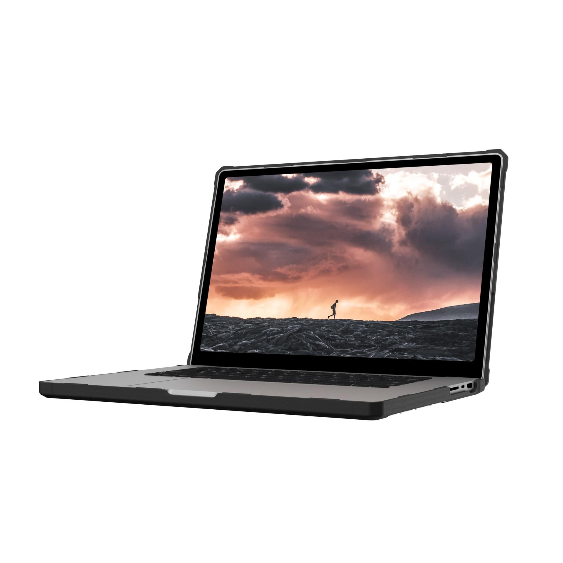 URBAN ARMOR GEAR Plyo kaitseümbris Apple MacBook Pro 16 jaoks (M4 / M3 / M2 / M1 – 2024/2023 / 2022/2021) – Kaitseümbris vastupidavusega vastavalt USA sõjaväestandardile – Jää (läbipaistev) – pilt 6