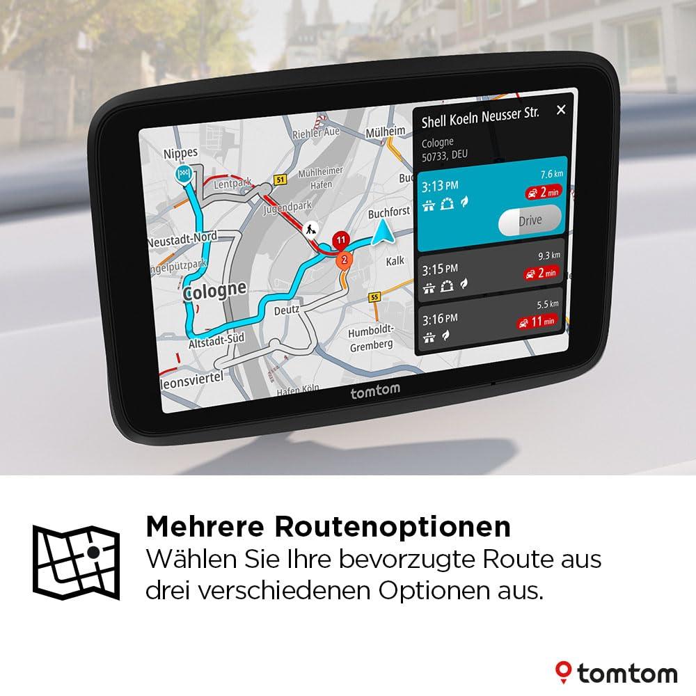 TomTom GO Advanced (6-tolline autonaviraator, liiklusummikute vältimine TomTom Traffic abil, maailmakaartide uuendused, WiFi kaudu värskendused, dünaamiline sõidurajaassistent, integreeritud pööratav kinnitus) – pilt 6