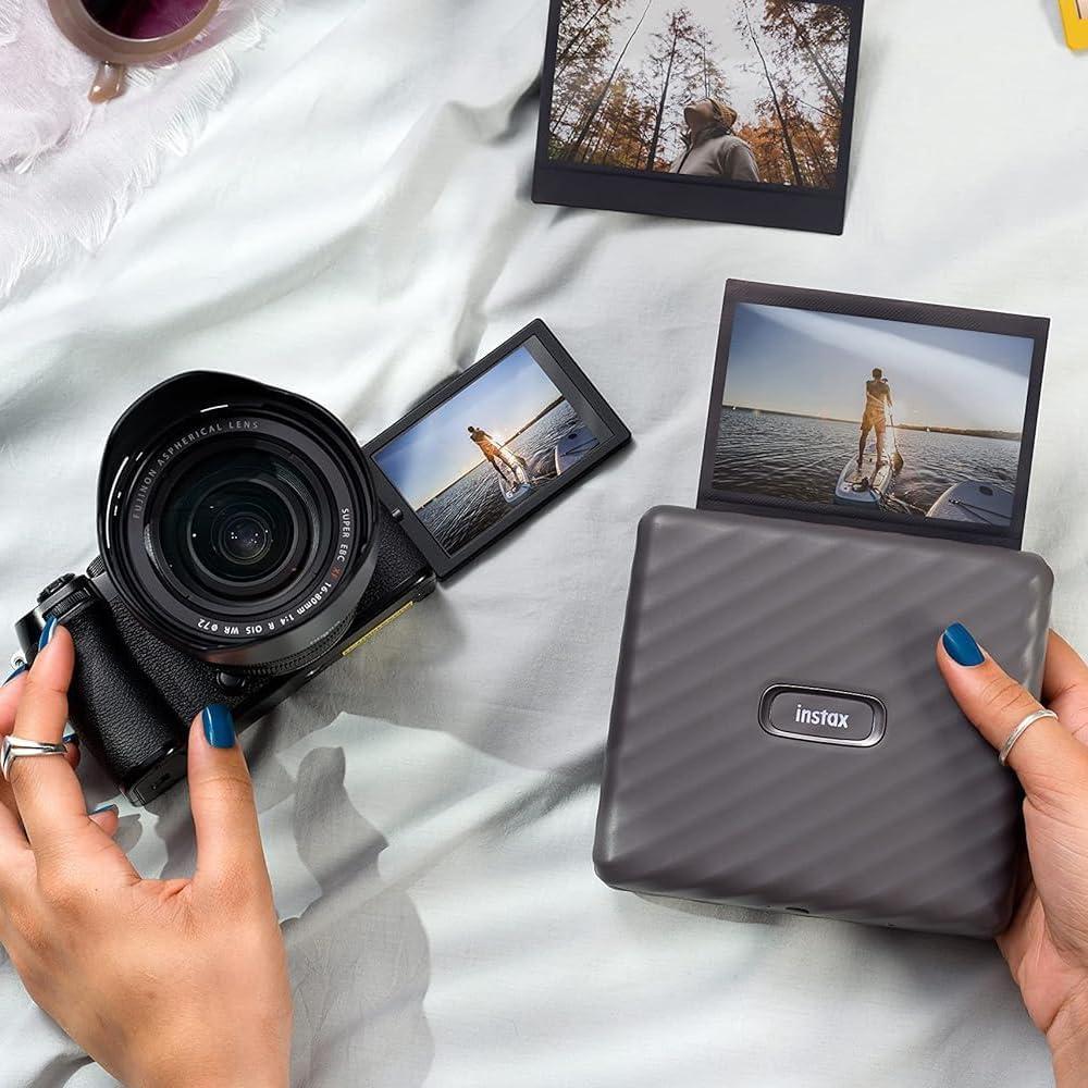 INSTAX LINK Wide nutitelefoni printer, Mocha Hall – kasutusnäide