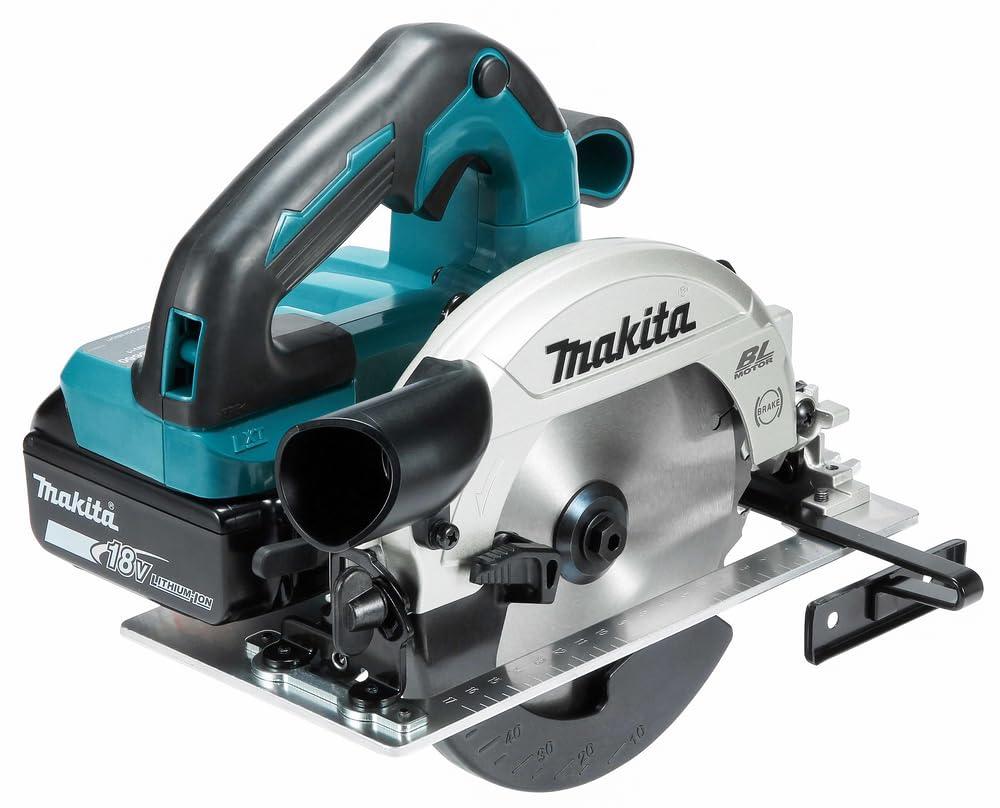 Makita DHS660RTJ akuga käsiketassaag 57 mm 18 V 5,0 Ah, 2 akut + laadija MAKPAC karbis – pilt 9