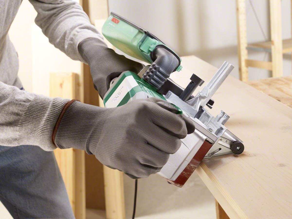 Bosch lintlihvija PBS 75 AE komplekt (750 W, lindi kiirus 200–350 m/min, lihvpind 165×76 mm, kohvriga) – pilt 6