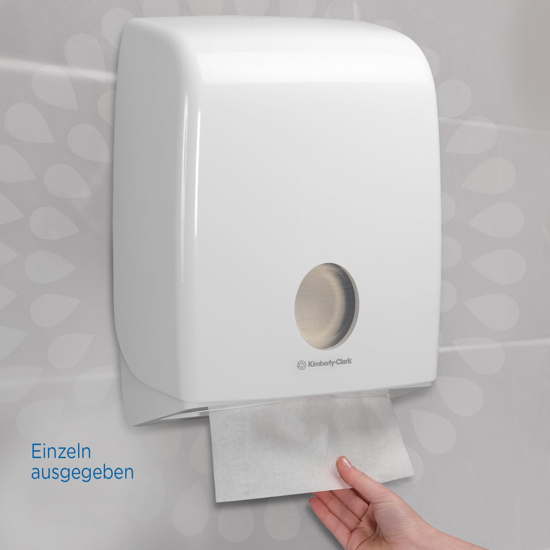 Kleenex Ultra paberist käterätikud Interfold-voldiga 6710 – 3-kihilised paberist kätepaberrätikud V-voldiga – 15 pakki x 96 käterätikut (kokku 1 440), pehmed, mugavad, ülima imavusega ja rebenemiskindlad – pilt 7