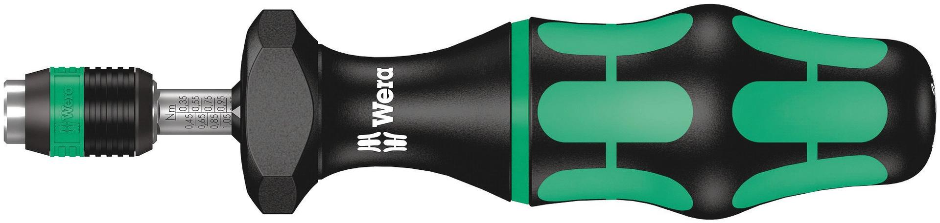 Wera 7440 reguleeritav jõumomendikäepide Rapidaptor kiirvahetustehnoloogiaga