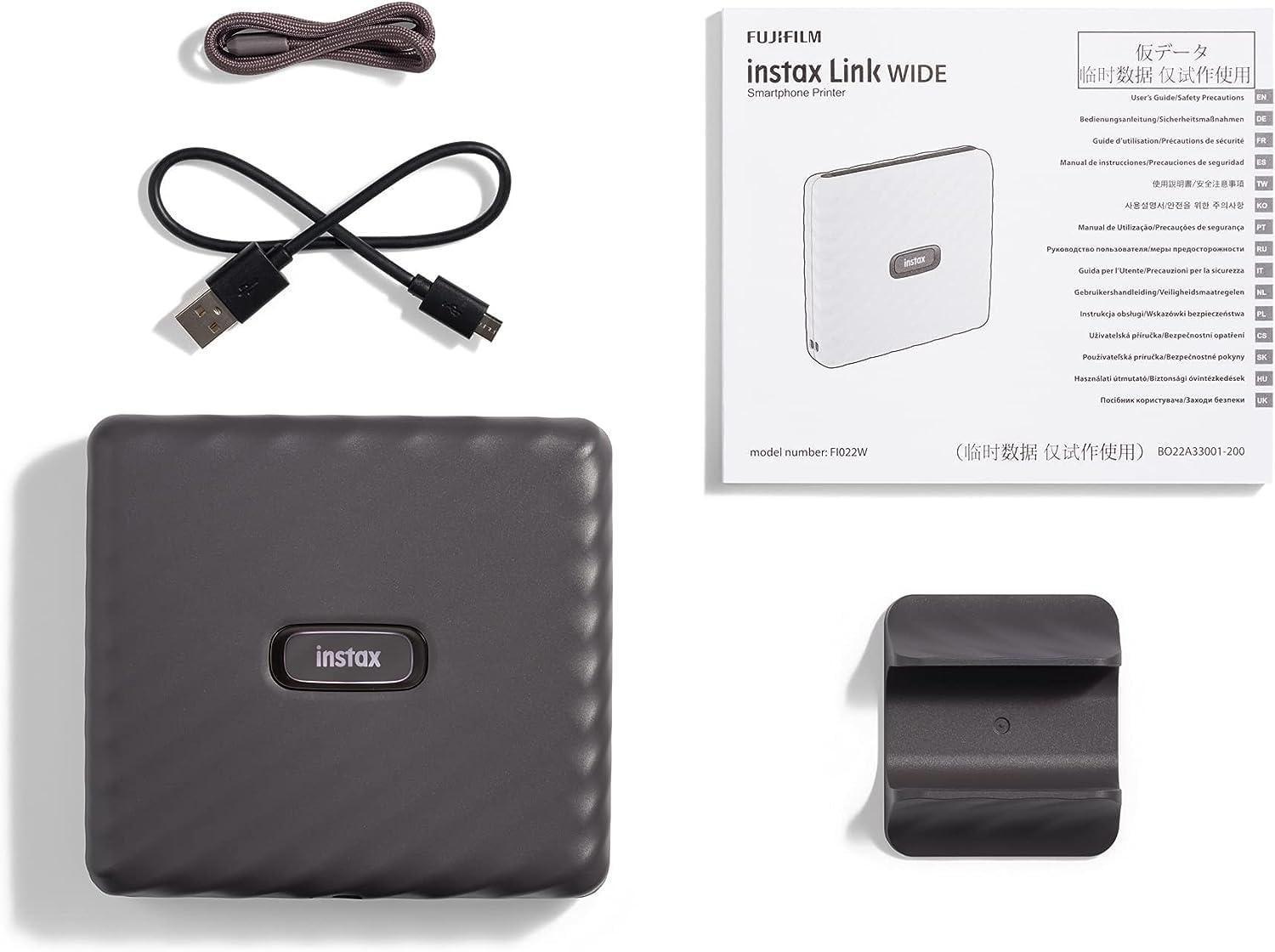 INSTAX LINK Wide nutitelefoni printer, Mocha Hall – pilt 9