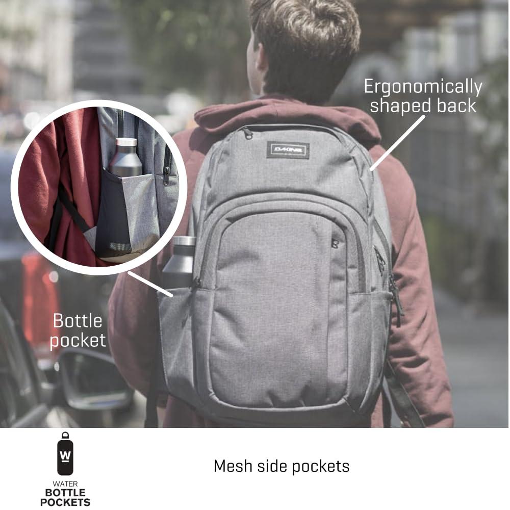 Dakine Campus M 25L Seljakott – Must – pilt 6