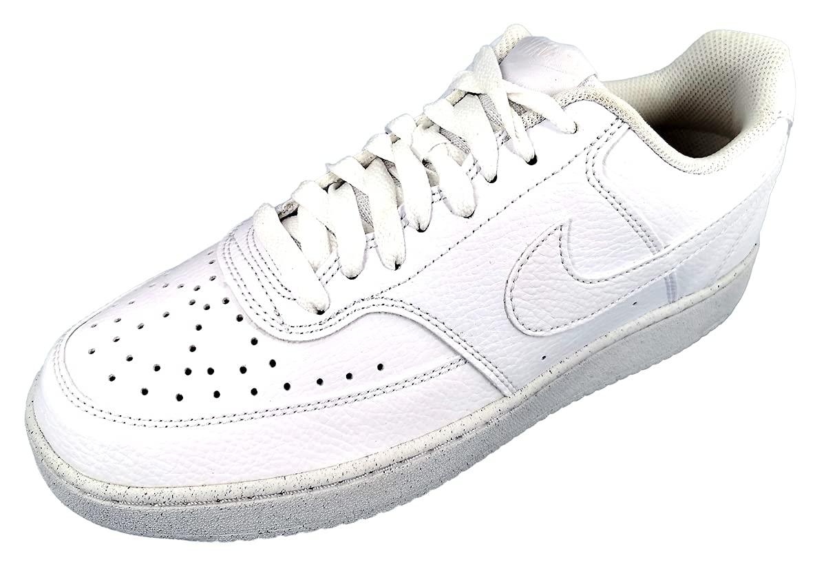 Nike meeste Court Vision Low jalanõud, valge, laiem mudel, 42,5 EU (US 9) – kasutusnäide