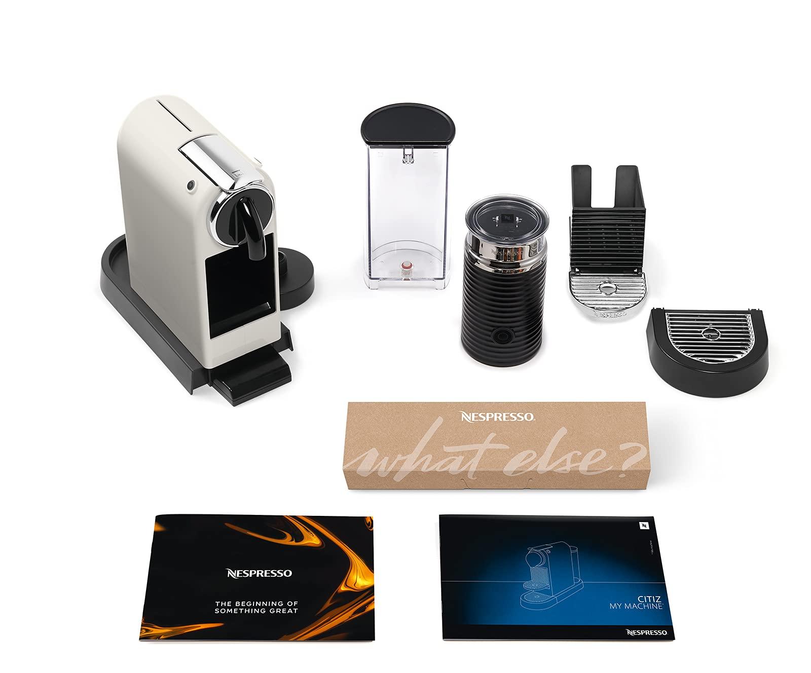 Nespresso De’Longhi Citiz EN267.WAE kohvikapslite masin piimavahustajaga, 1710W, 1L, 37.2 x 21.8 x 27.7 cm, kreemikasvalge – lisavaade