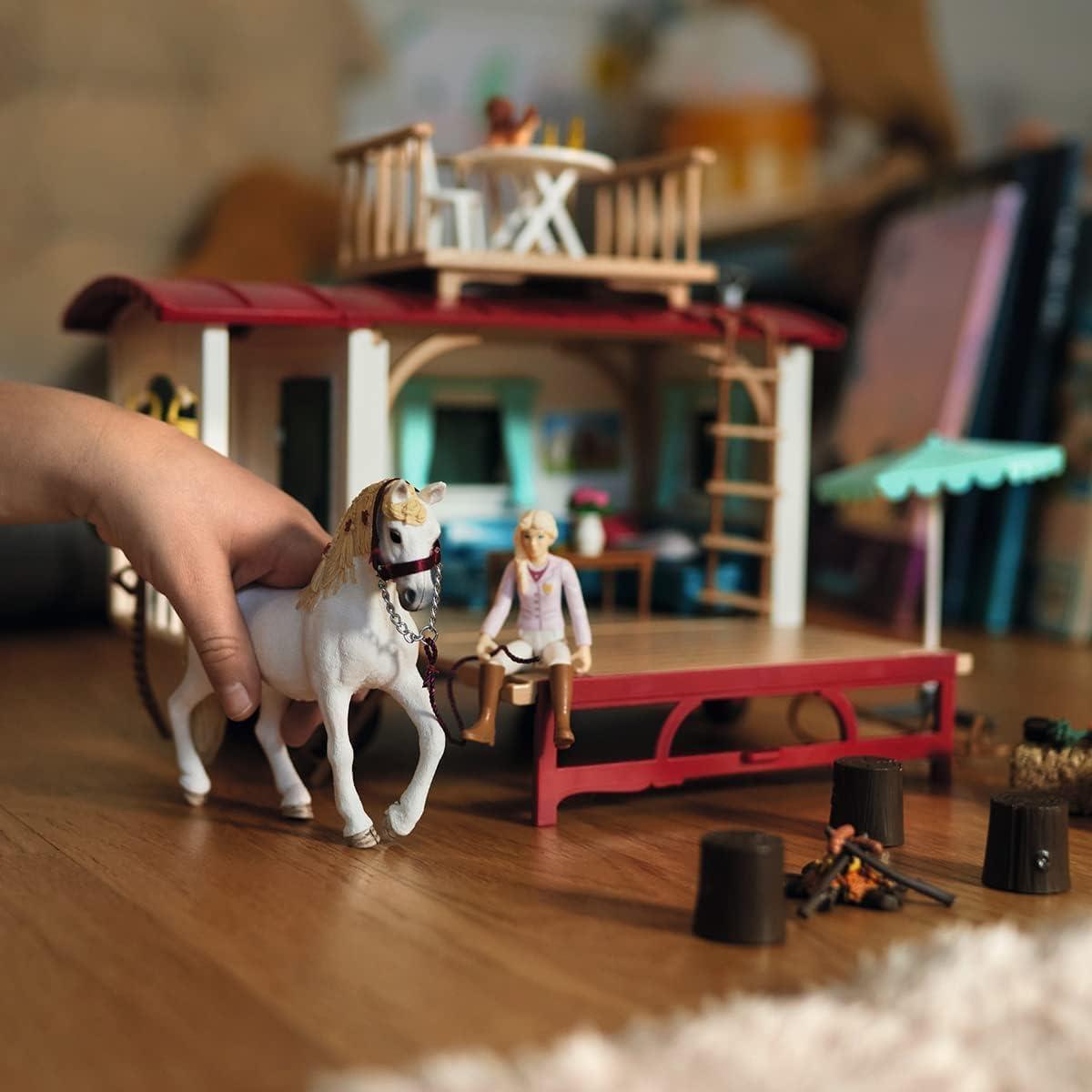 schleich 42593 HORSE CLUB Matkaauto salajasteks klubi-kohtumisteks