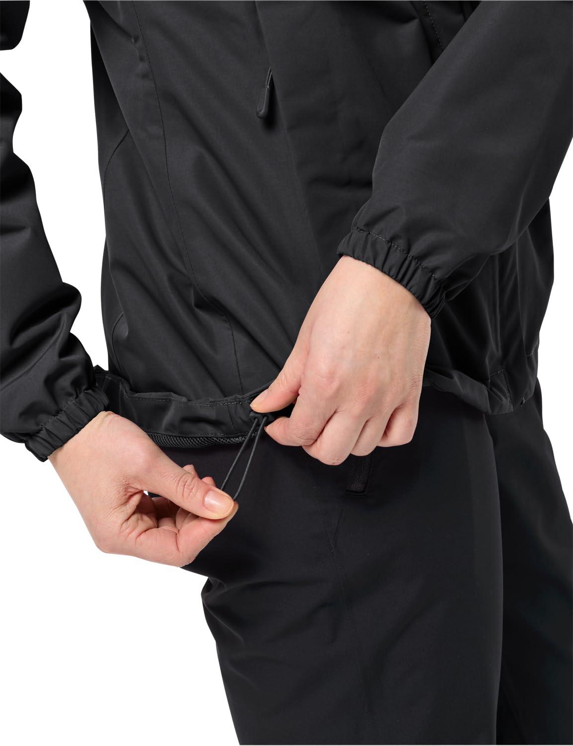 Jack Wolfskin naiste Stormy Point 2L jakk, must, L EU – lisavaade