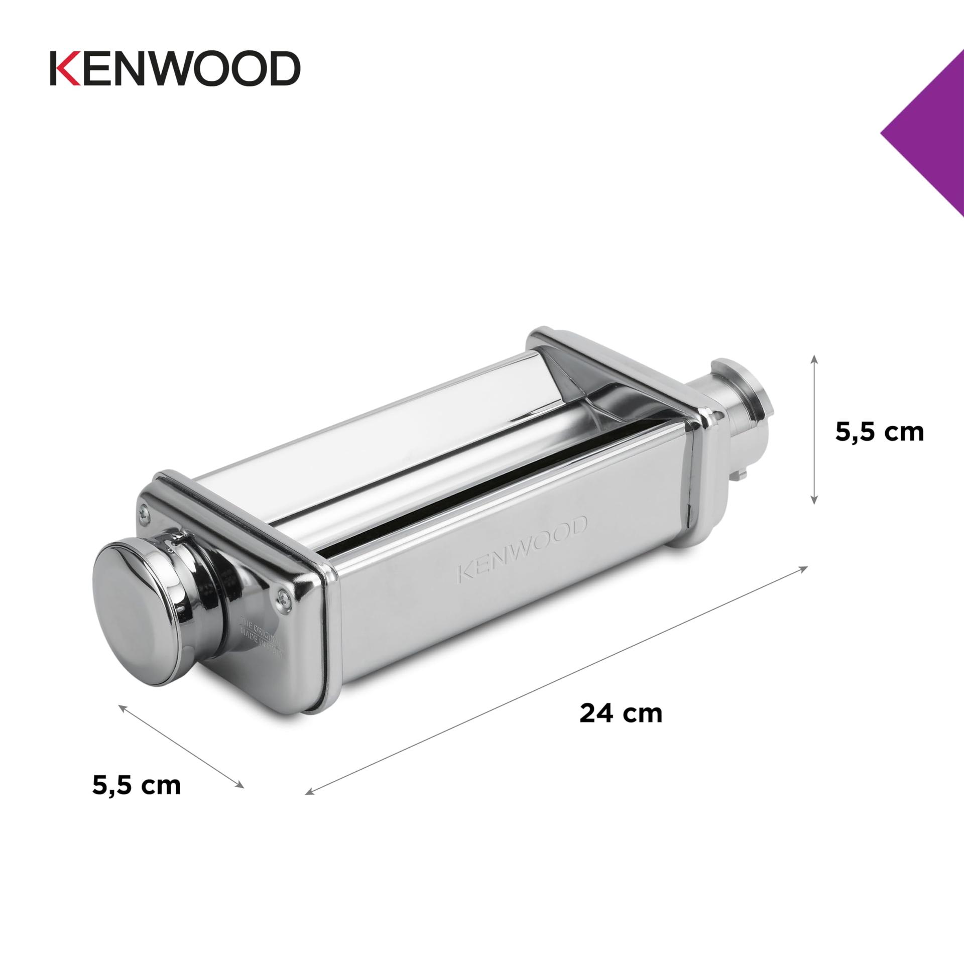 Kenwood KAX980ME lasanjerullik, köögikombaini lisatarvik, hõbedane – pilt 7