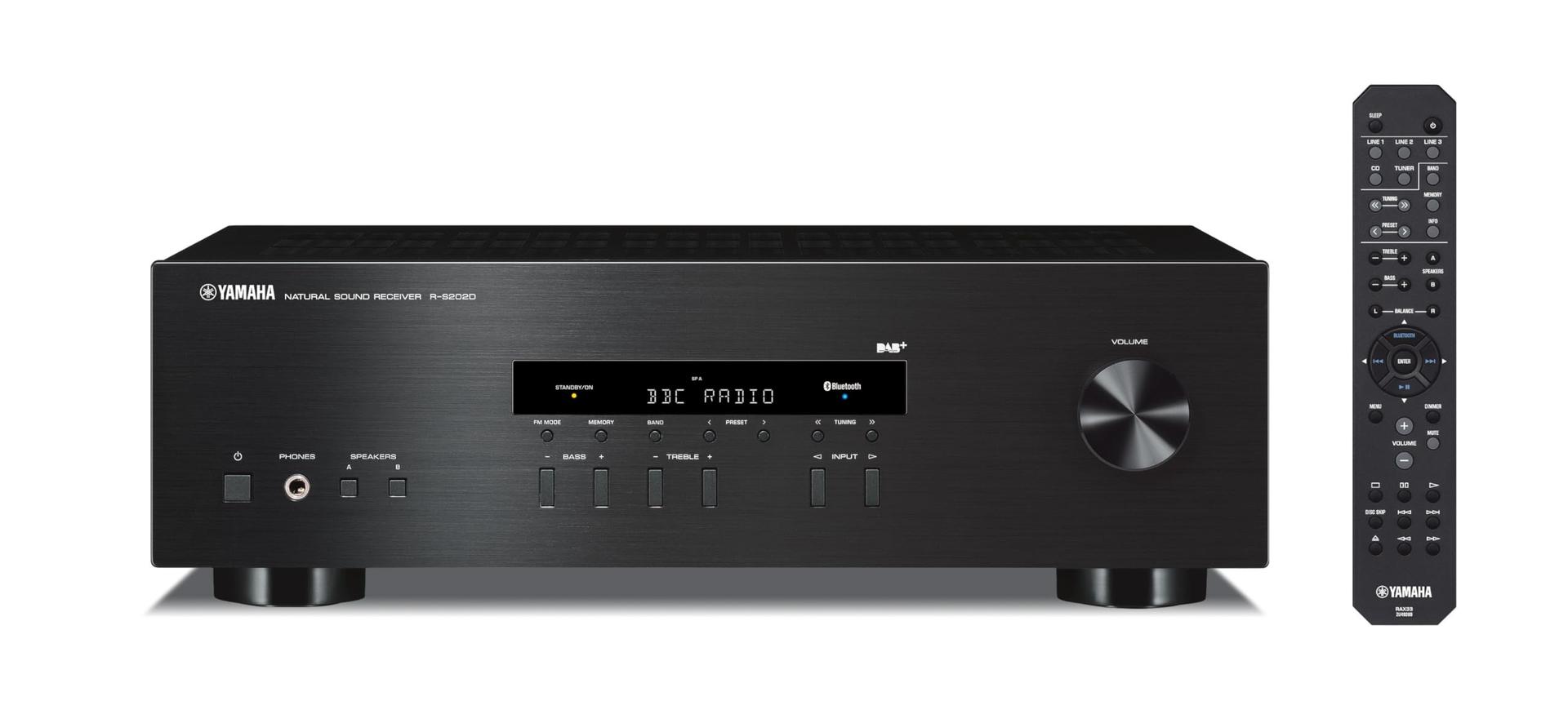 Yamaha Elektronik Europa GmbH RS202D stereo-vastuvõtja DAB, must