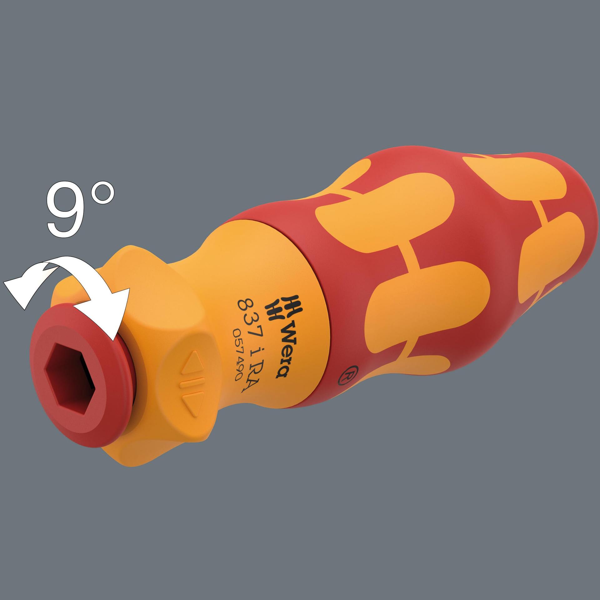 Wera 05006618001 Kraftform Kompakt VDE 17 RA 1, 17-osaline – detailne vaade