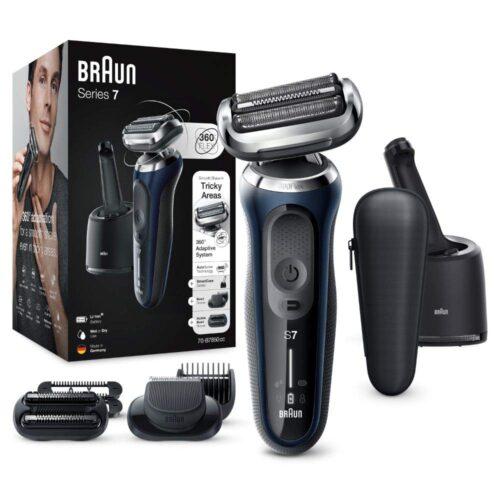 Braun Series 7 70-B7850cc pardel, 360° kohanduv pea, märg ja kuiv raseerimine