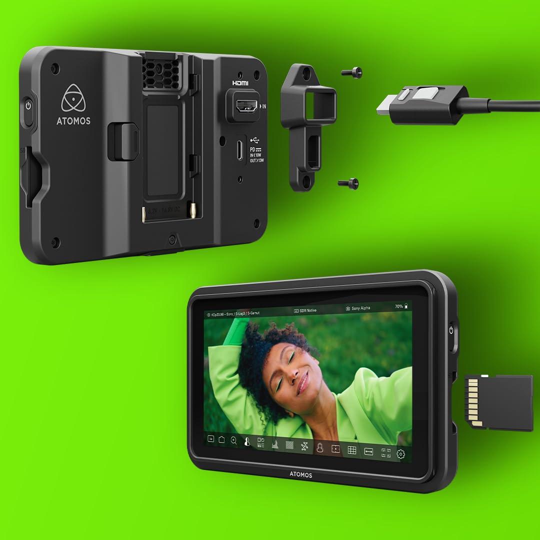 ATOMOS Shinobi II monitor – kasutusnäide