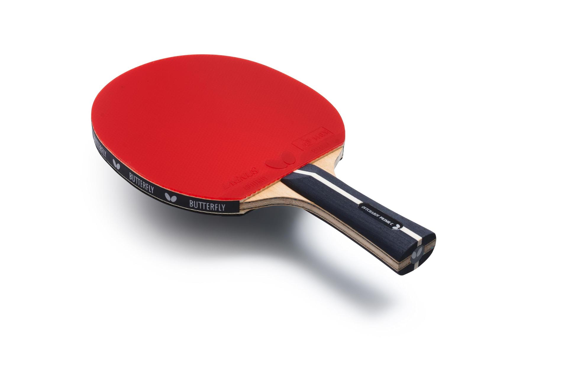 Butterfly lauatennisereket Ovtcharov Prime C | Profi-karbonreket edasijõudnud mängijatele | ITTF-i võistlusheakskiit | Ülitäpne kleepuv kumm maksimaalse pöörde saavutamiseks – lisavaade