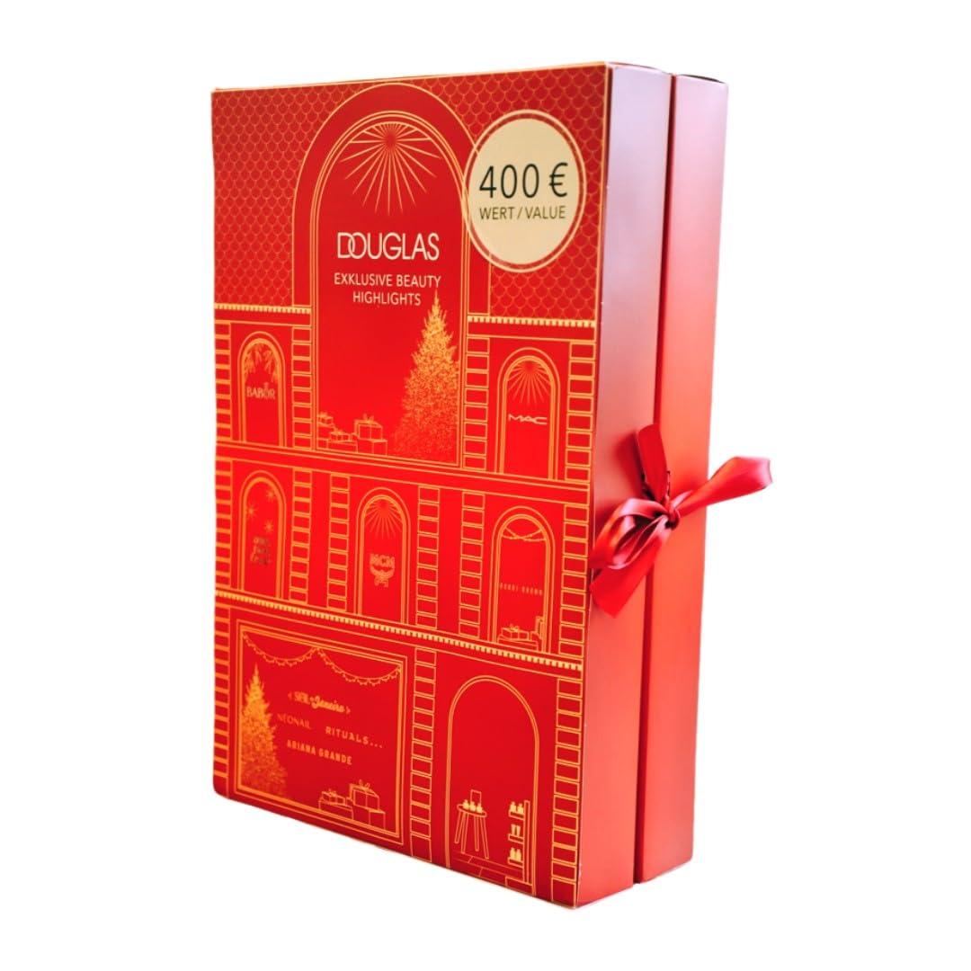 Douglas Advendikalender 2024 – Premium Edition – 24 eksklusiivset ilutoote üllatust naistele ja tüdrukutele, väärtusega üle 400€ + Rituals üllatus – pakend ja tarvikud