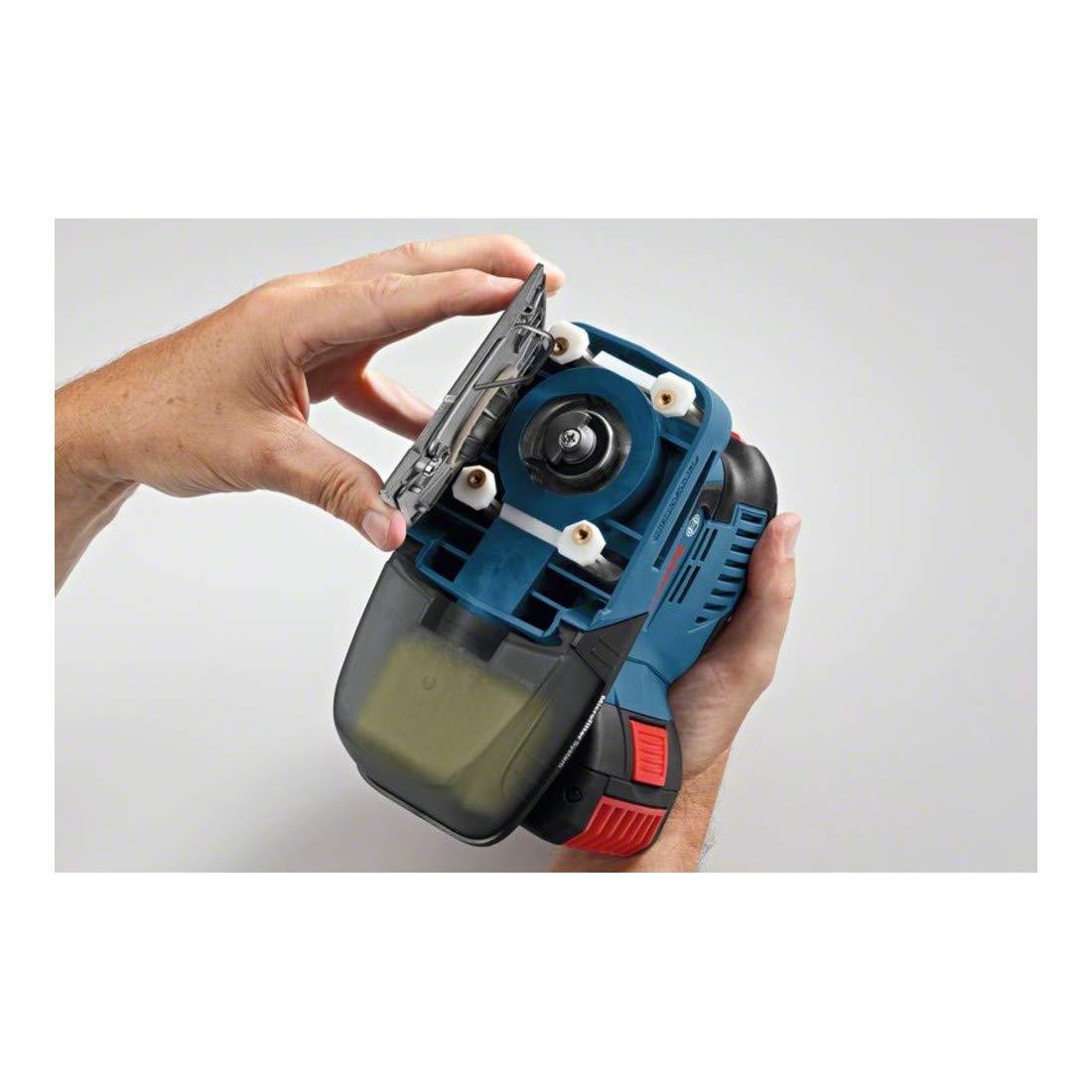 Bosch Professional 18V süsteemi akuga vibratsioonilihvija GSS 18V-10 (1,6 mm võnke läbimõõduga, 3 erineva formaadiga alusplaati, L-BOXX-is, ilma aku ja laadijata) – kasutusnäide