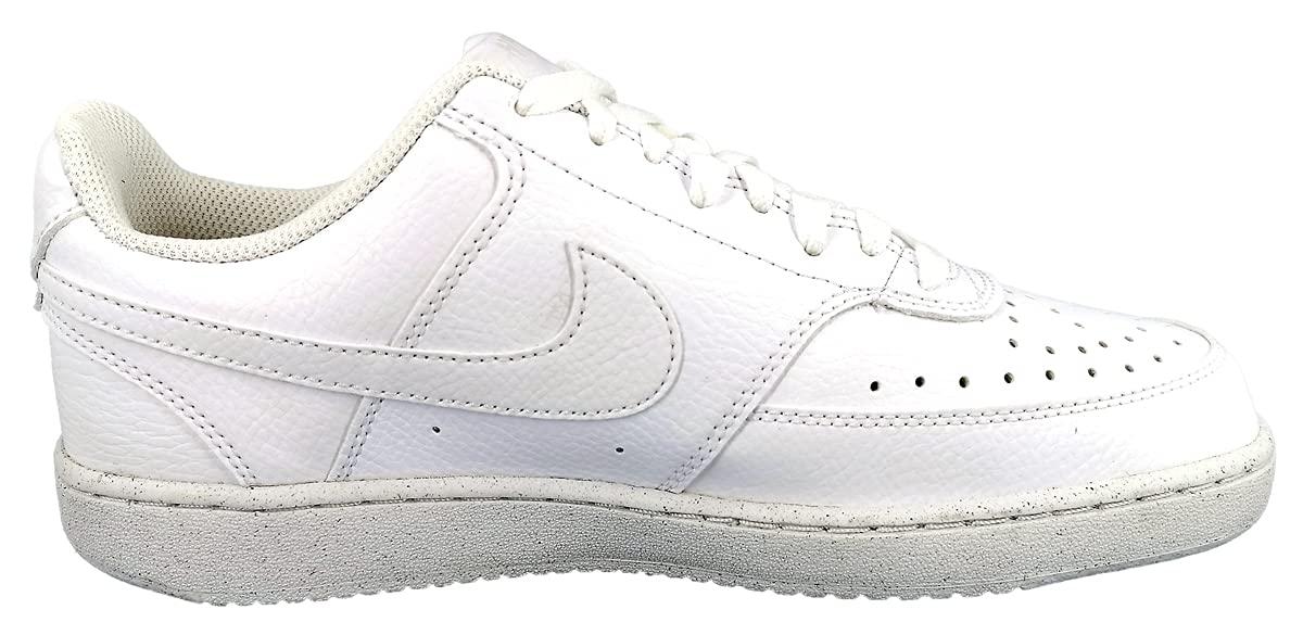 Nike meeste Court Vision Low jalanõud, valge, laiem mudel, 42,5 EU (US 9) – pakend ja tarvikud