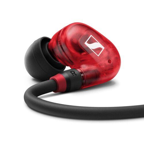 Sennheiser IE 100 PRO RED dünaamilised in-ear kõrvaklapid | Uuenduslik 10 mm lairiba-muundur täpseks monitooringuheliks | 1
