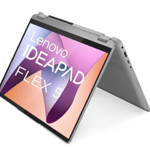 Lenovo IdeaPad Flex Convertible 5 sülearvuti | 14" WUXGA ekraan | AMD Ryzen 7 7730U | 16GB RAM | 512GB SSD | AMD Radeon graafika | Windows 11 Home | QWERTZ | hall | 3 kuud Premium Care