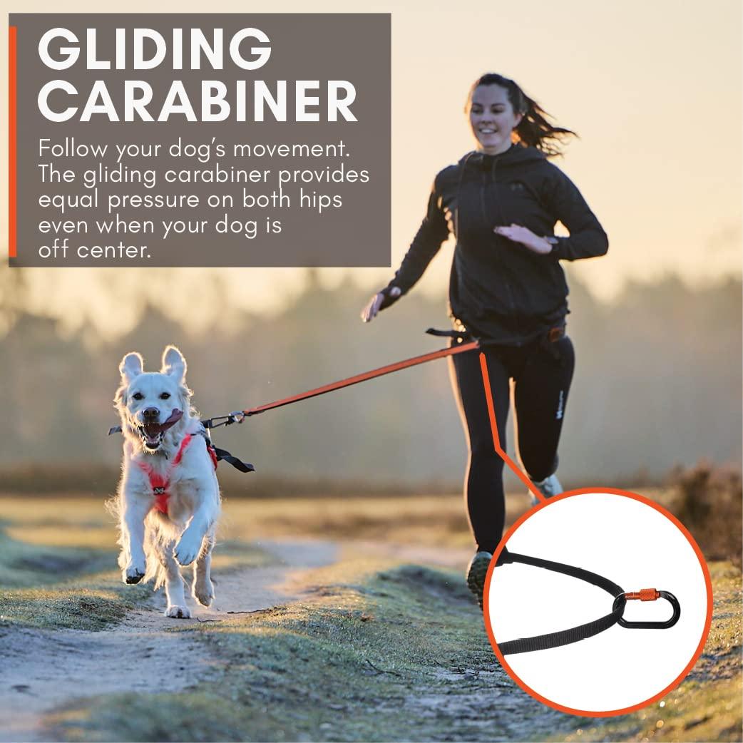 Non-stop dogwear CaniX vöö – käed vabad jooksuvöö koertele Canicross’i jaoks, suurus M – pilt 8