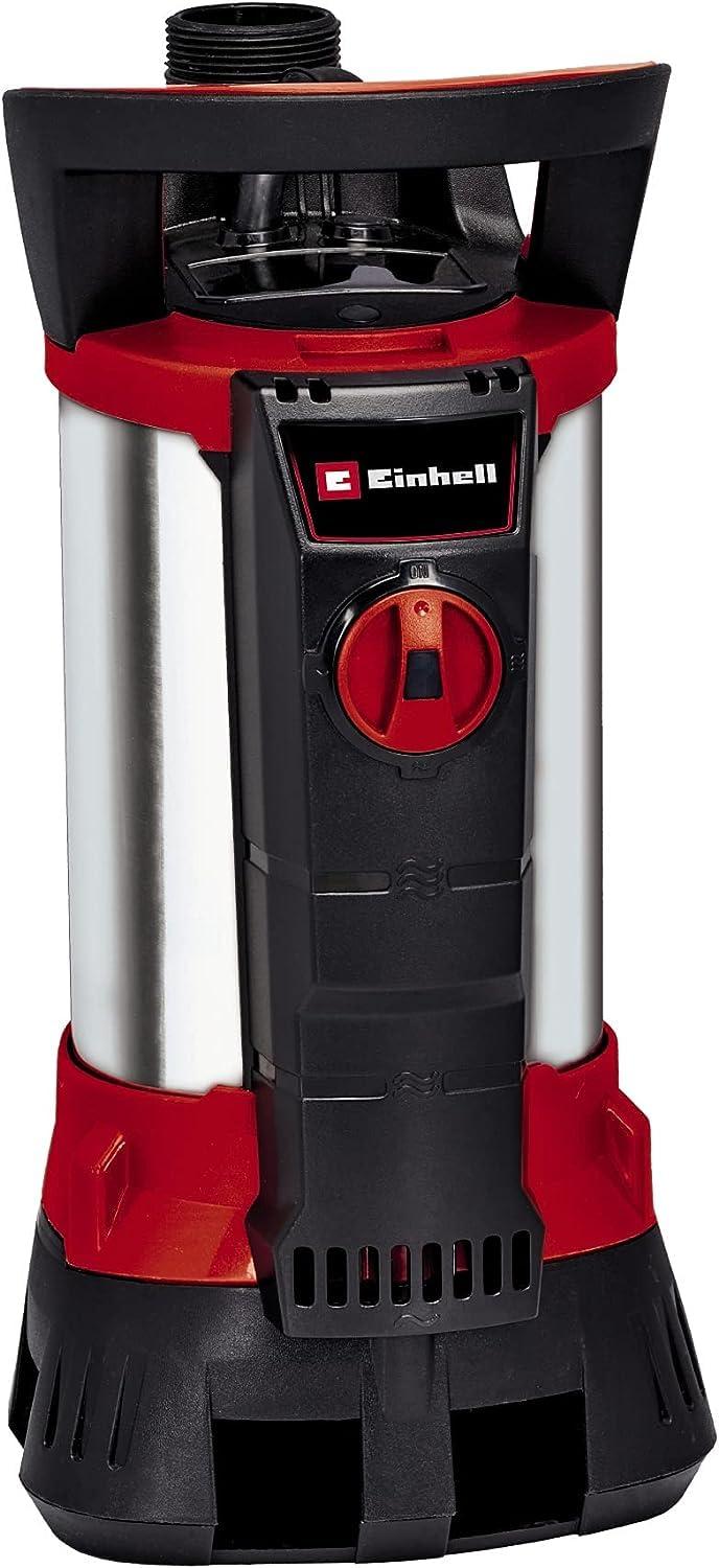 Einhelli musta vee pump GE-DP 7935 N-A ECO (790 W, 19 000 l/h, max. tõstekõrgus 9 m, ühendus 47,8 mm, kvaliteetne libisrõngastihend, plastik-roostevaba teras korpus, universaalühendusega)