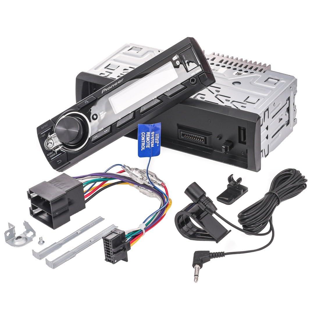 Pioneer MVH-330DAB, 1DIN autostereo RDS ja DAB+, USB, AUX sisend, Bluetooth, madal paigaldussügavus – pilt 7