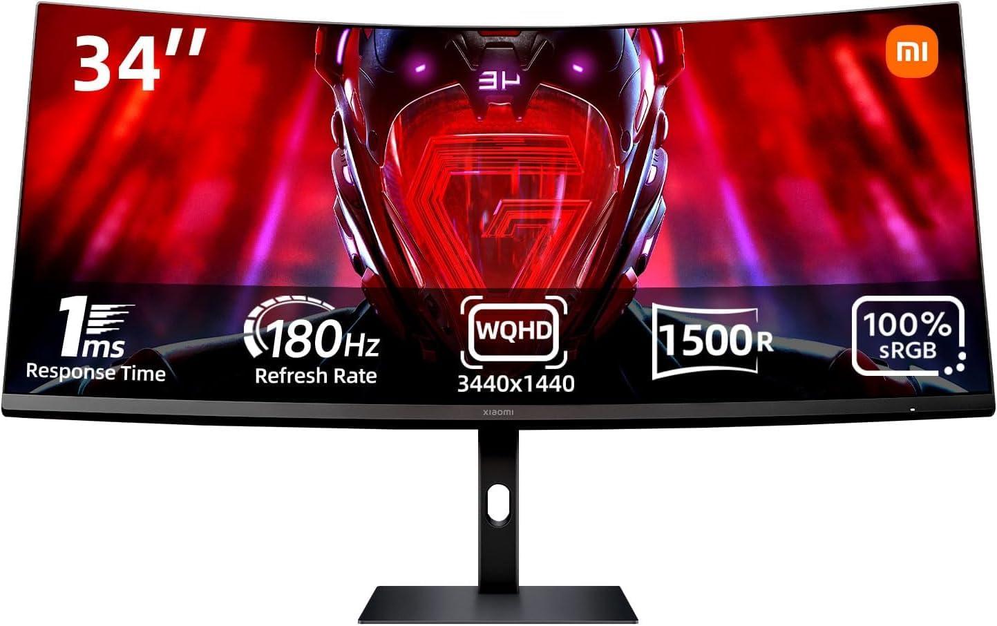 Xiaomi G34WQi Ultrawide Gaming Monitor 34-tolline - WQHD