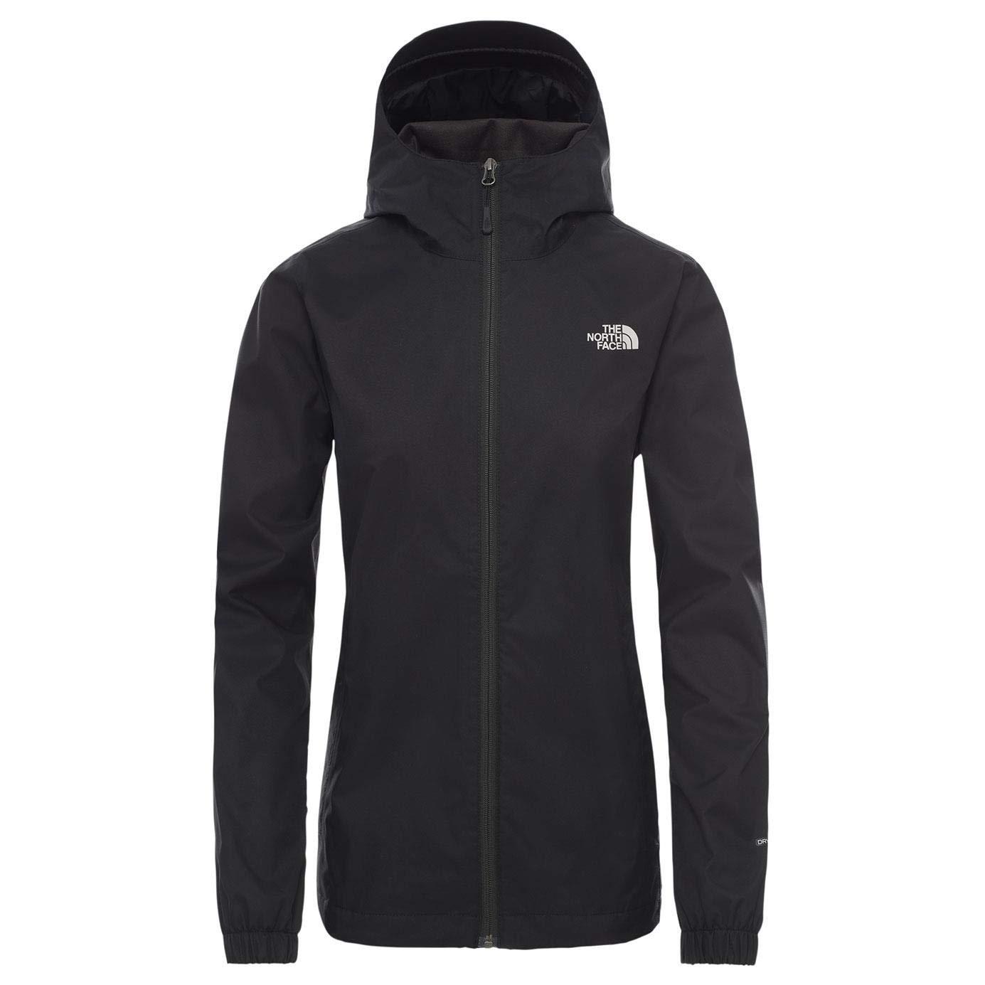 THE NORTH FACE NF00A8BAKU1 W QUEST JAKK – Naiste Must-Hõbehall Suurus M