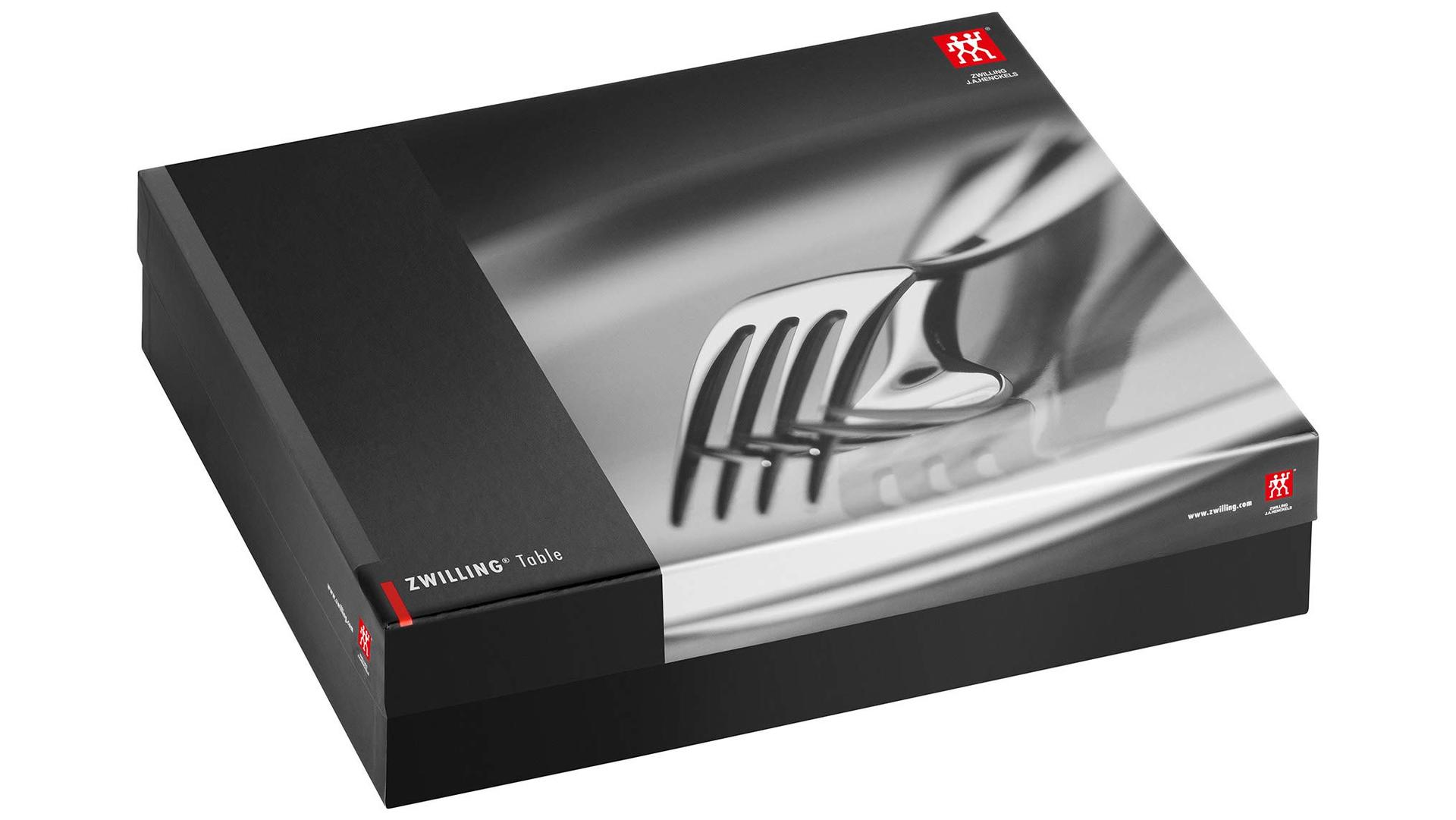 ZWILLING Senses söögiriistade komplekt, 68-osaline, 12 inimesele, 18/10 roostevaba teras, kvaliteetne tera teras, matt, hõbedane – pilt 6