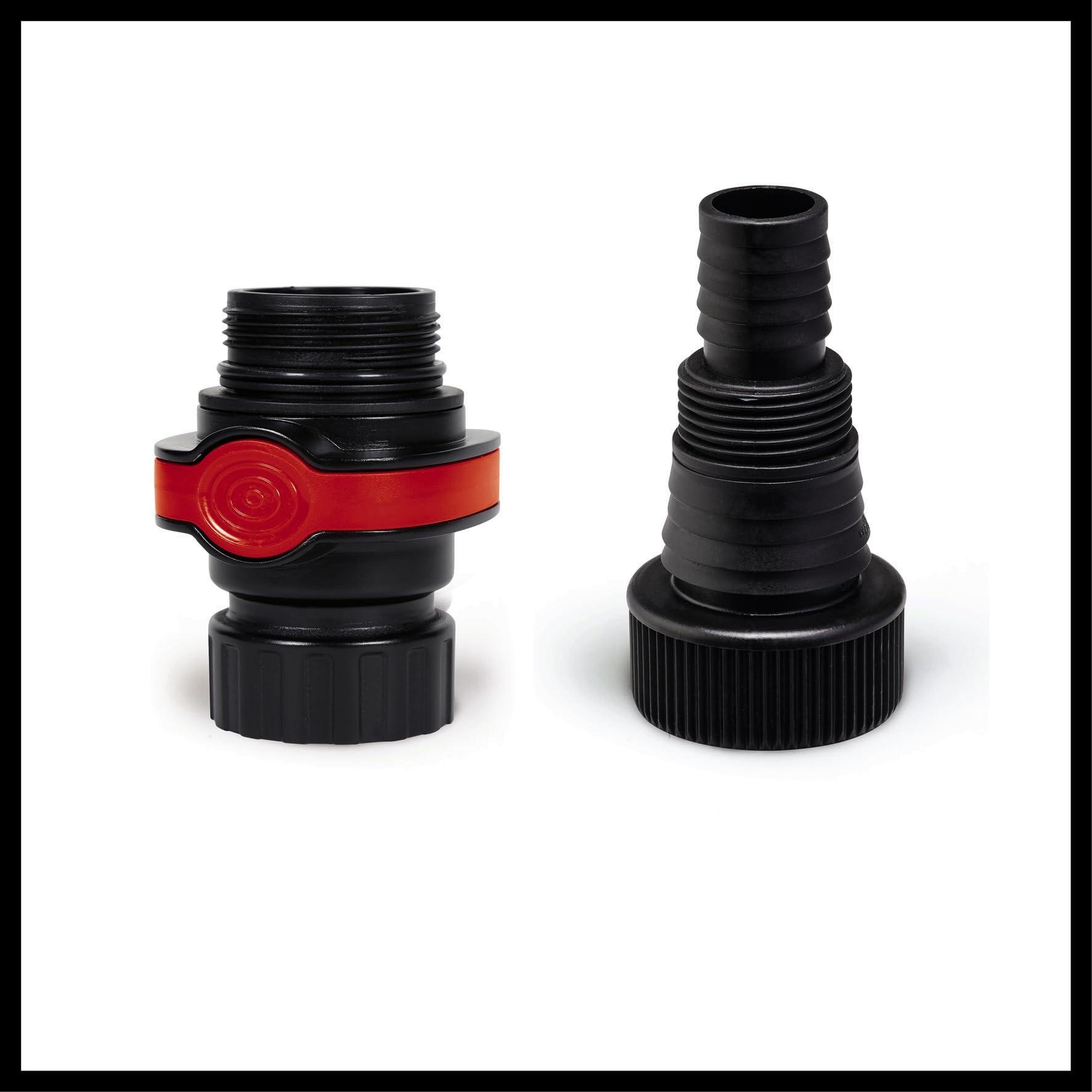 Einhell muda- ja puhta vee pump GE-DP 7535 N LL ECO 2-in-1 (750 W, kuni Ø 35 mm osakesed, maks. 18 500 L/h, Quick-Connector & universaaladapteriga) – kasutusnäide