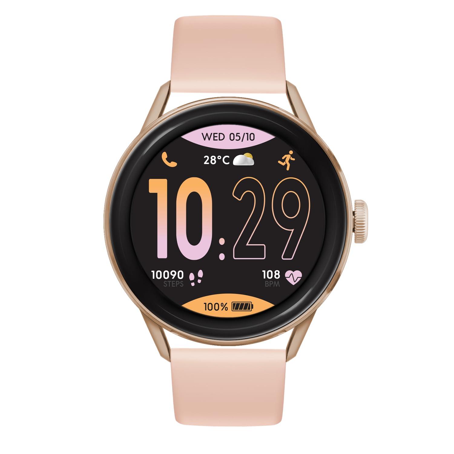 Ice Watch – Ice Smart 2.0 Rose-Gold – Nude – Ümmargune roosakuldne nutikell naistele – 023068 (1,2 tolli)