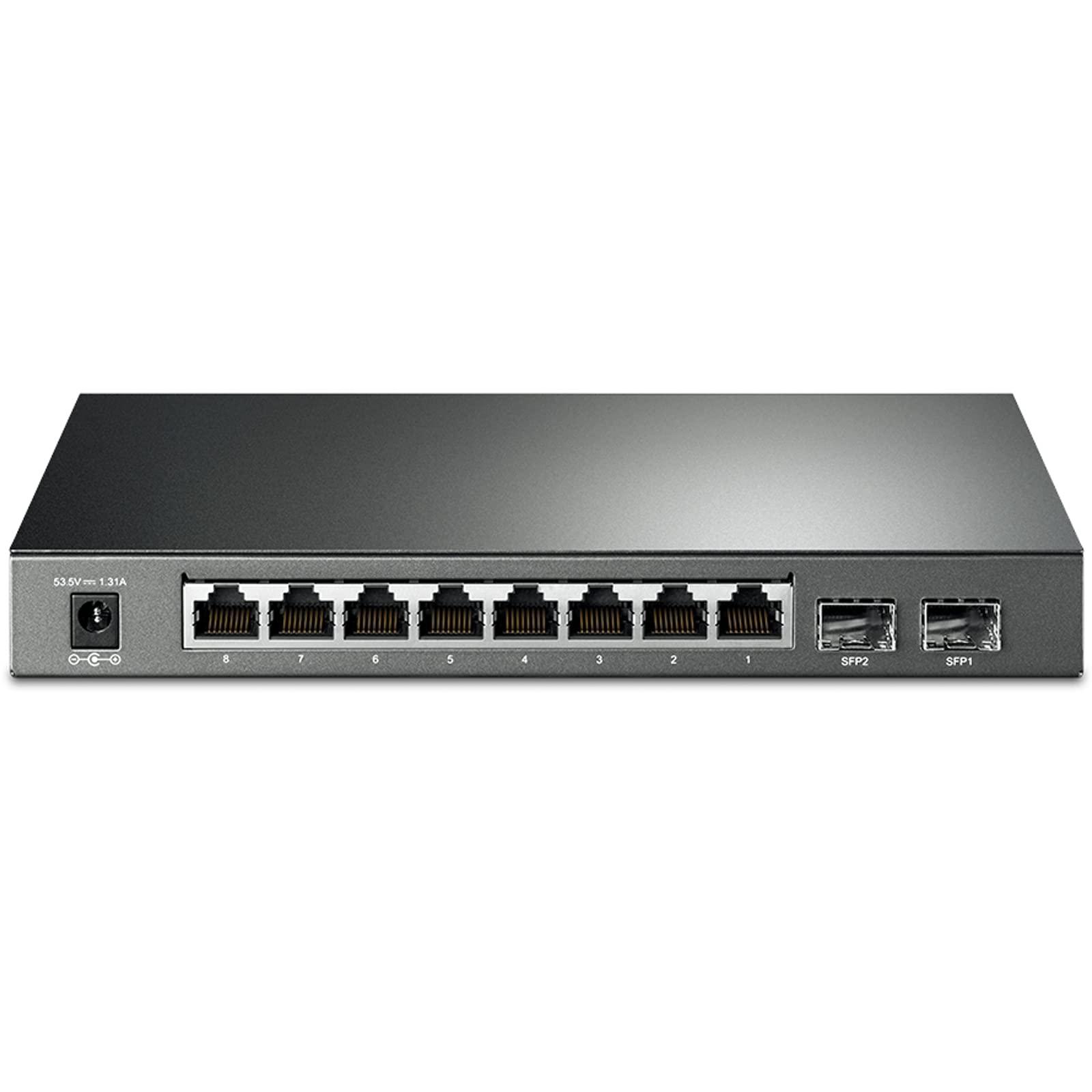 TP-Link TL-SG2210P 10-pordiline nutikas switch 8 PoE+ pordiga (61 W