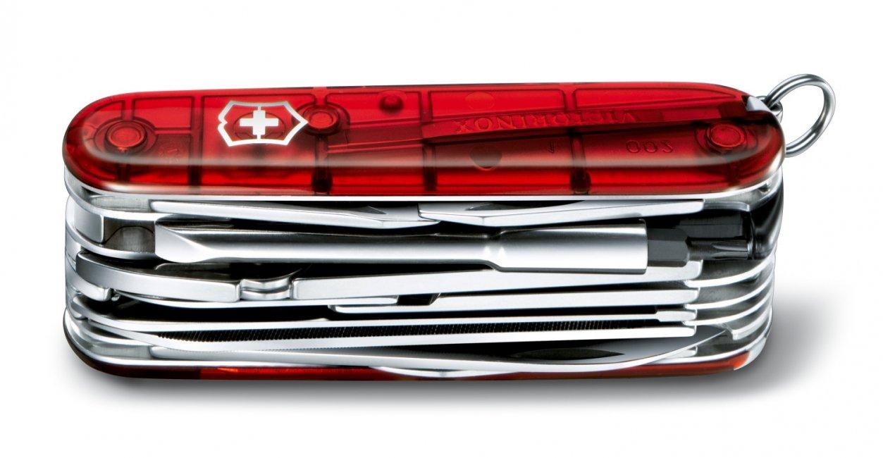 Victorinox Šveitsi Taskunuga Suur, Cyber Tool L, Šveitsi Armeenoa, Multitööriist, 39 Funktsiooni, Tera, Mini Kruvikeeraja 1.5 mm – pakend ja tarvikud