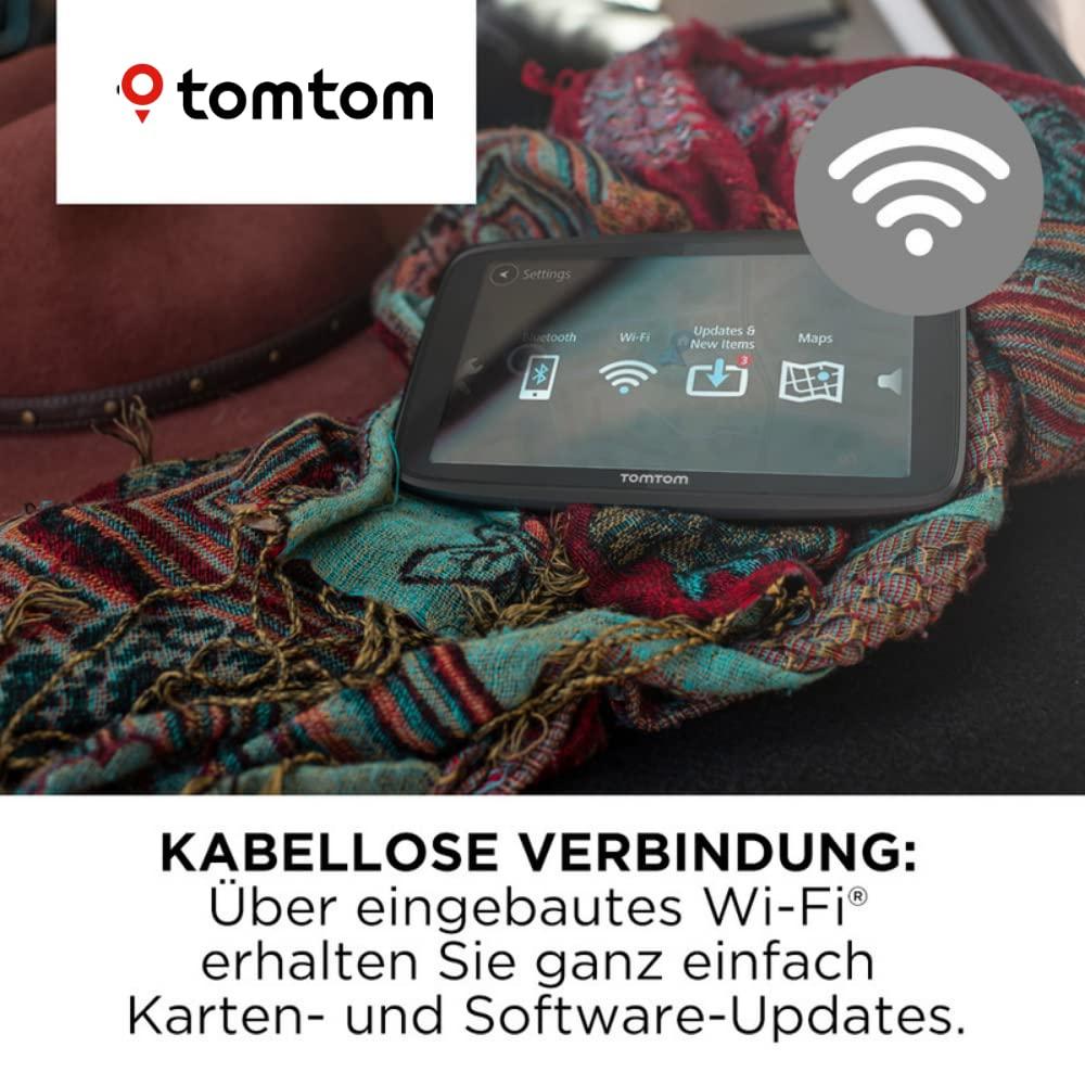 TomTom GO Essential Naviseade (6-tolline, ummikute vältimine TomTom Trafficu abil, Euroopa kaardiuuendused, käed-vabad, Wi-Fi kaudu uuendused) – kasutusnäide
